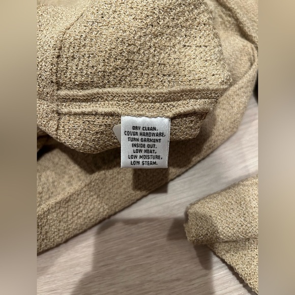 ST JOHN Women's Tan Knit Blazer / Size 4 / - Picture 10 of 12